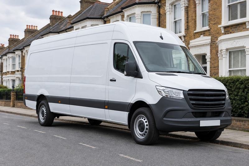 Extra long wheelbase (XLWB) high-roof removal van